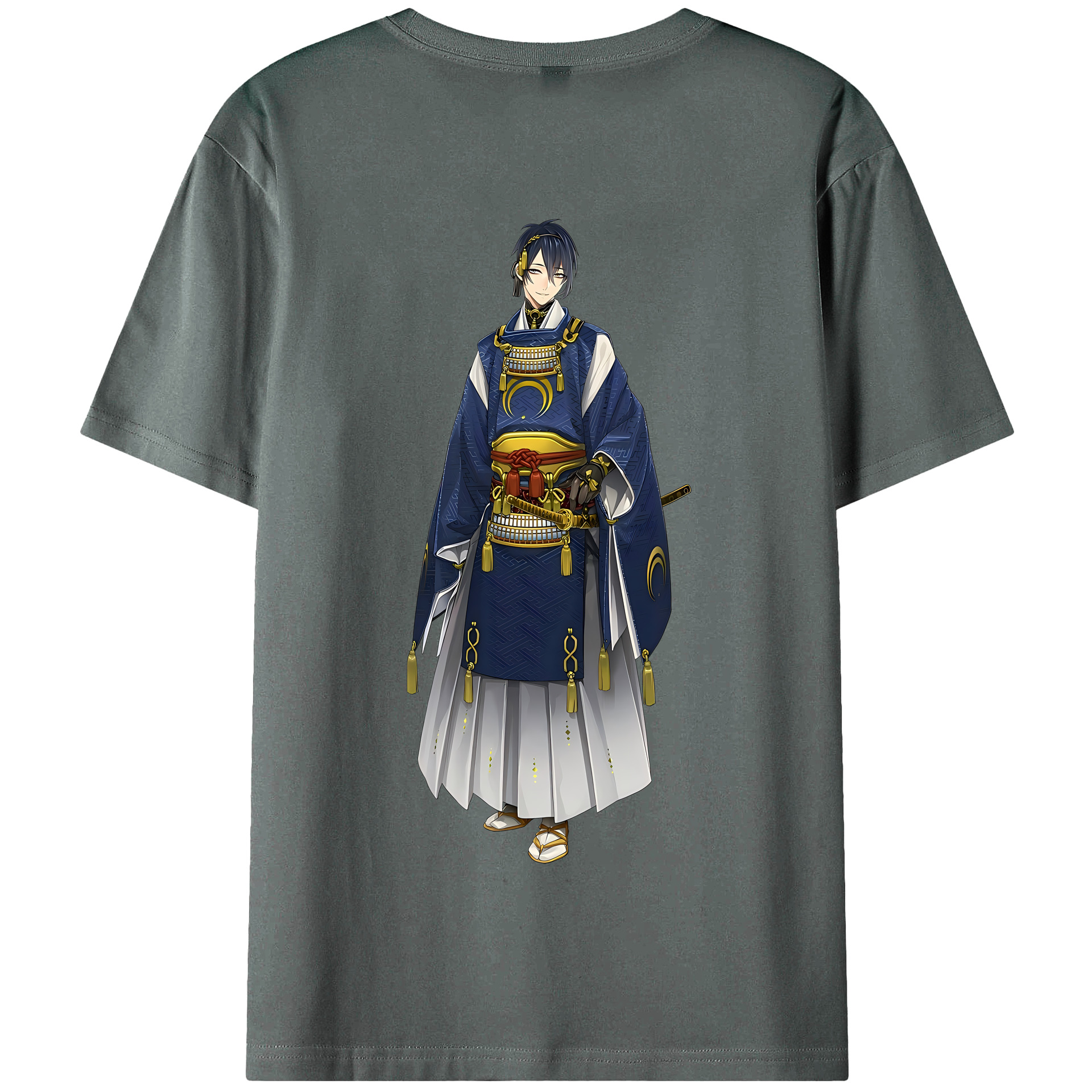（画像用） 刀剣乱舞 Touken Ranbu 綿100％半袖Tシャツ（背面プリント）